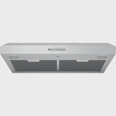 GE 30 in. Over the Range Convertible Range Hood with Light in Stainless Steel