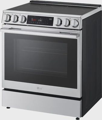 LG 30 in. 6.3 cu. ft. Smart 5-Element Induction Range in Stainless Steel with