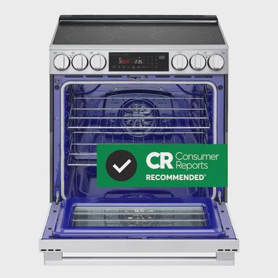 LG 30 in. 6.3 cu. ft. Smart 5-Element Induction Range in Stainless Steel with