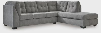 Cozy 2-Piece Sectional with Chaise