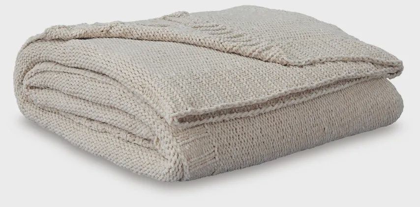 Anawood Throw, Colour: Oatmeal