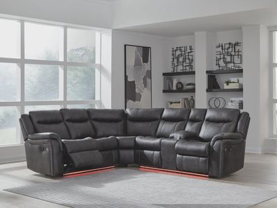 Perarrygin 2-Piece Manual Reclining Sectional