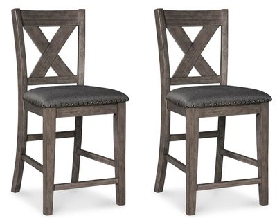 Caitbrook Upholstered Barstool (2/CN)