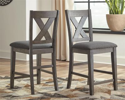 Caitbrook Upholstered Barstool (2/CN)