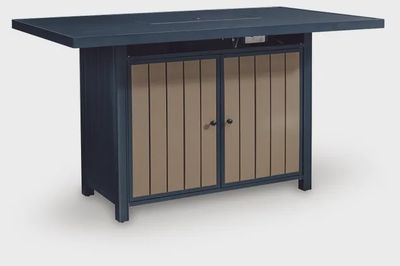 East Beach RECT Bar Table w/Fire Pit