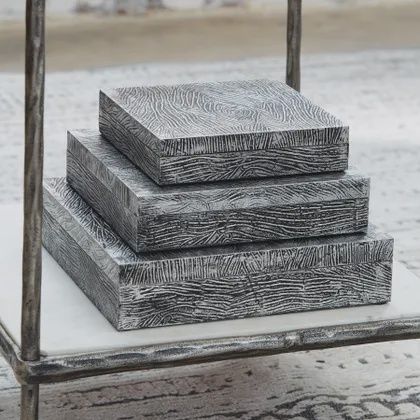 Keldy Box Set (3/CN), Colour: Antique Pewter Finish