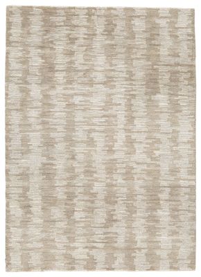 Abanlane - 5' x 7' Rug - Brown / Cream - Light Brown / 5' x 7'