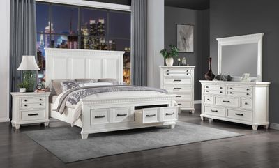 B078 - Nightstand - White