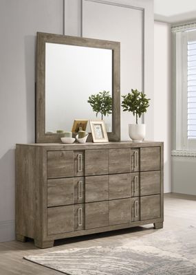 B348 - Dresser - Weather Oak