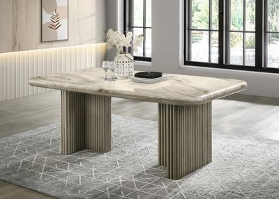 D070 - Dining Chair (Set of 2) - Oak / Tilton Ivory