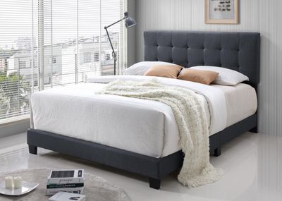 B605 - Full Bed - Charcoal - Dark Gray / Full