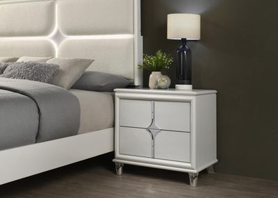 B025 - Nightstand - White