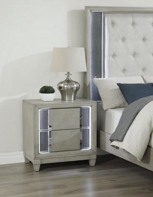 B090 - Nightstand - Gray