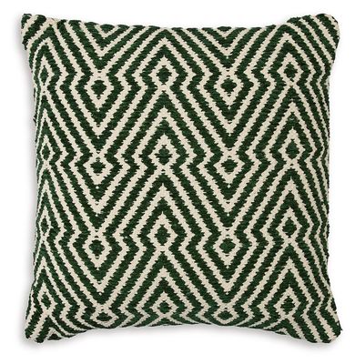Digover - Pillow (Set of 4) - Green / Ivory - Green / 4 Pieces