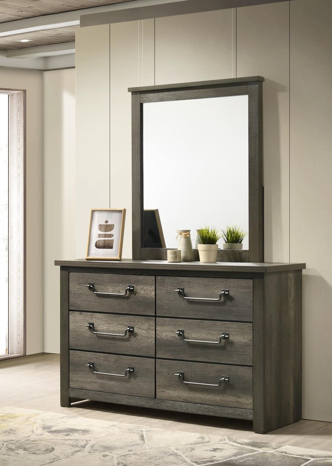 B271 - Mirror - Ash Gray