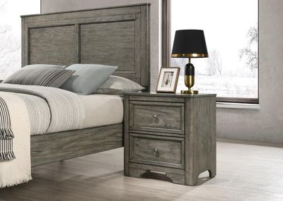B316 - Nightstand - Antique Gray