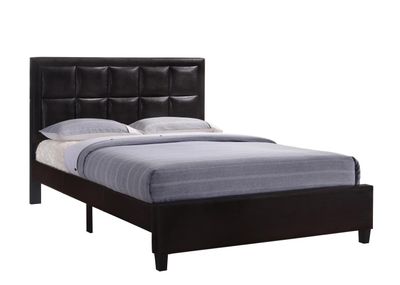 B510 - Twin Bed (Headboard, Footboard, Rails) - Walnut - Dark Brown / Twin