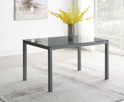 D227 - Dining Table - Charcoal