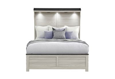 Ashley - Full Panel Bed - Brown