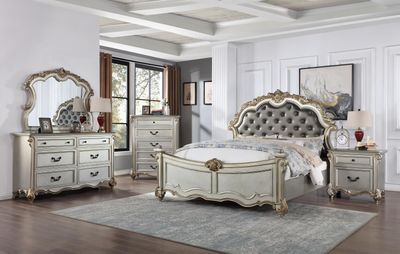 B060 - Mirror - Antique Platinum