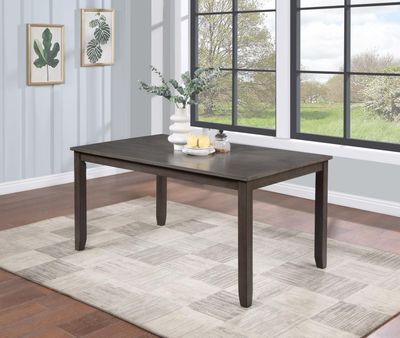 D161 - 7 Piece Dining Room Set (Dining Table, 6 Side Chairs) - Gray