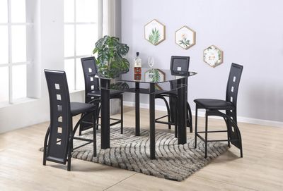 D322 - Pub Table - Black