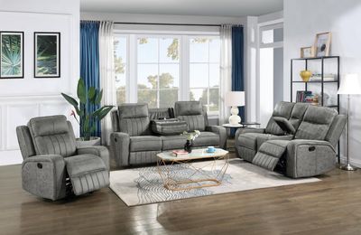 U172 - Motion Loveseat - Gray