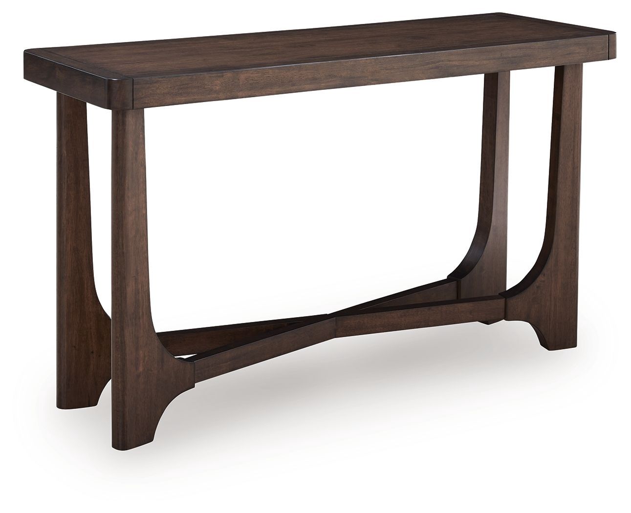 Korestone - Sofa Table - Dark Brown - Dark Brown / Sofa Tables