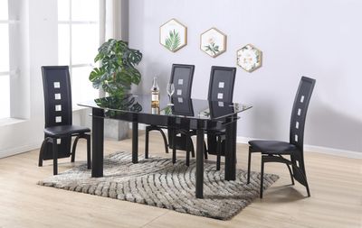 D323 - Dinette Table - Black
