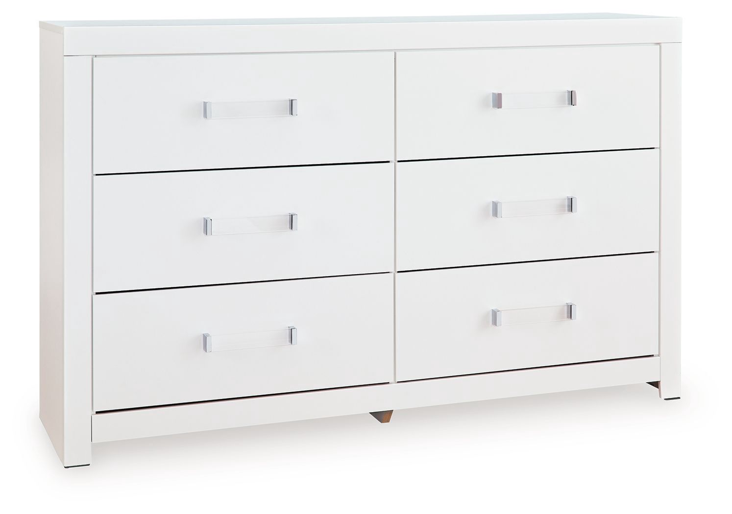 Maeling - Six Drawer Dresser - White - White / Dressers