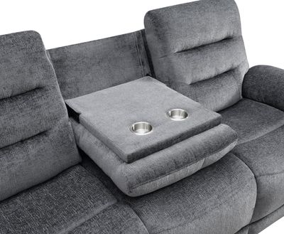 U152 - Motion Loveseat - Gray
