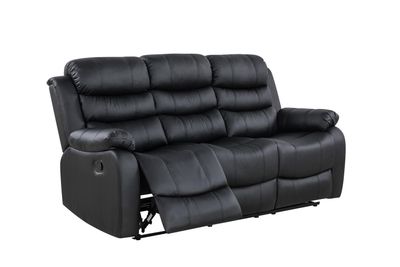 U190 - Motion Loveseat - Black