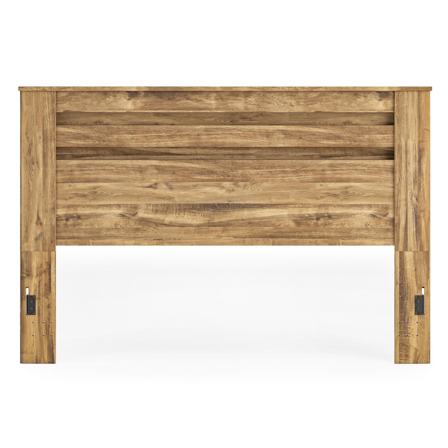 Maystonna - King Panel Headboard - Brown - Light Brown / King