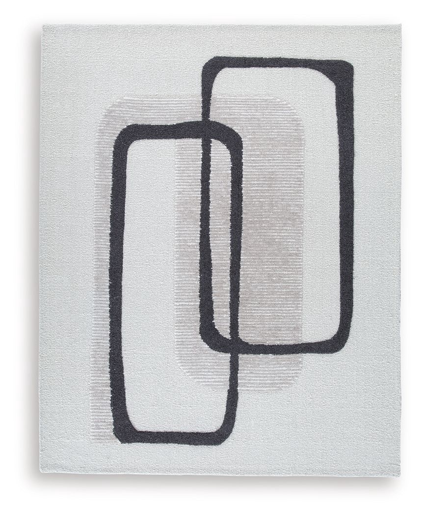 Davismour - 8' x 10' Rug - Ivory / Taupe / Charcoal - Beige / 8' x 10'