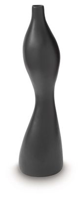 Judsen - Vase - 18" - Black - Black / 5"W x 5"D x 18"H