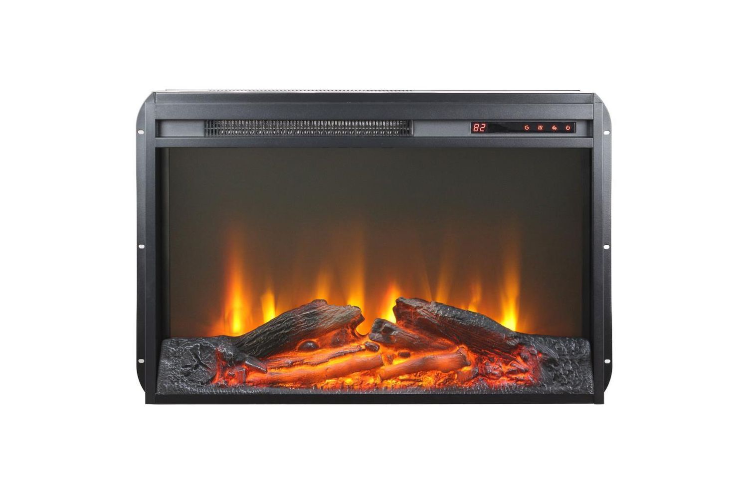 W605 - Fireplace Insert Infrared - Black