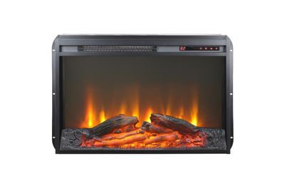 W605 - Fireplace Insert Infrared - Black