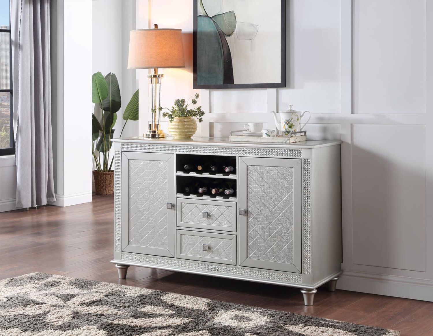 D106 - Server - Shimmer Silver