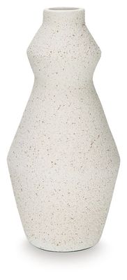 Dawthorne - Vase - 13" - Cream - White / 7"W x 7"D x 13"H