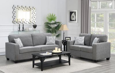 U511 - Loveseat - Altari Alloy