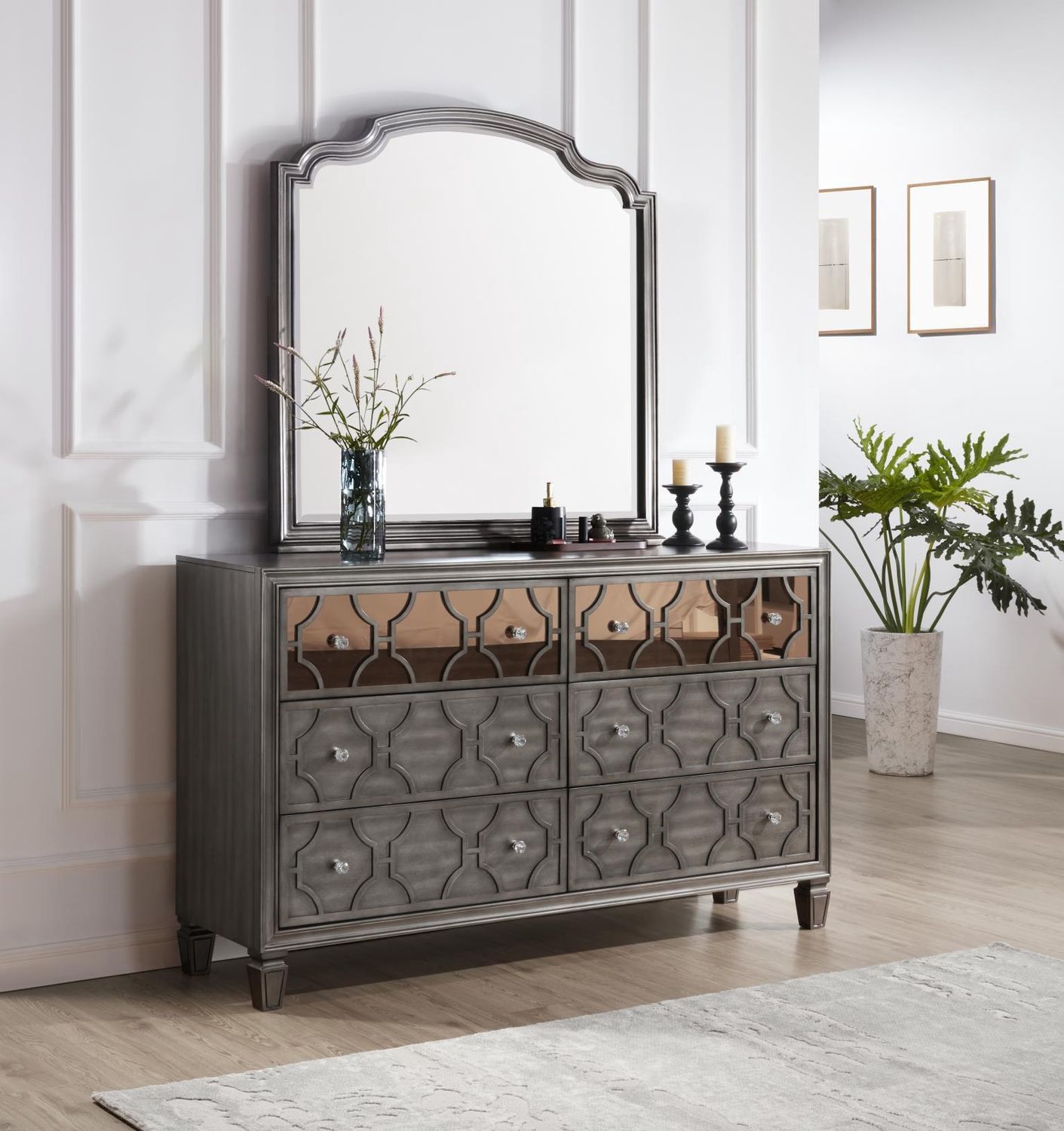 B086 - Dresser - Gray