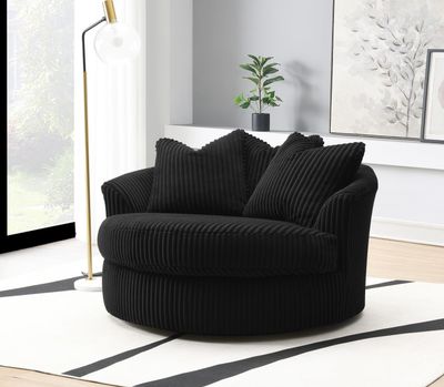 U242 - Swivel Chair - Black