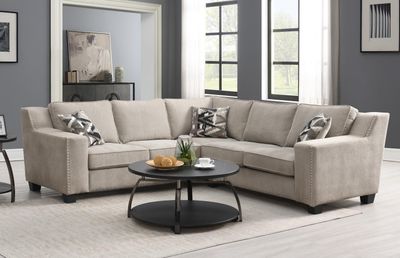U325 - 2 Piece Sectional - Sand