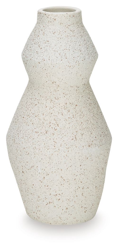 Dawthorne - Vase - 16.5" - Cream - White / 8"W x 8"D x 17"H