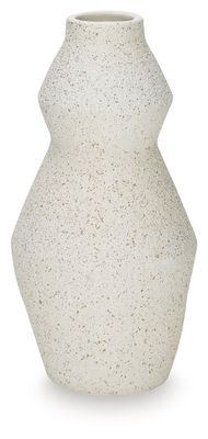 Dawthorne - Vase - 16.5" - Cream - White / 8"W x 8"D x 17"H