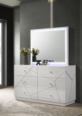 B121 - Line Dresser - White / Gray