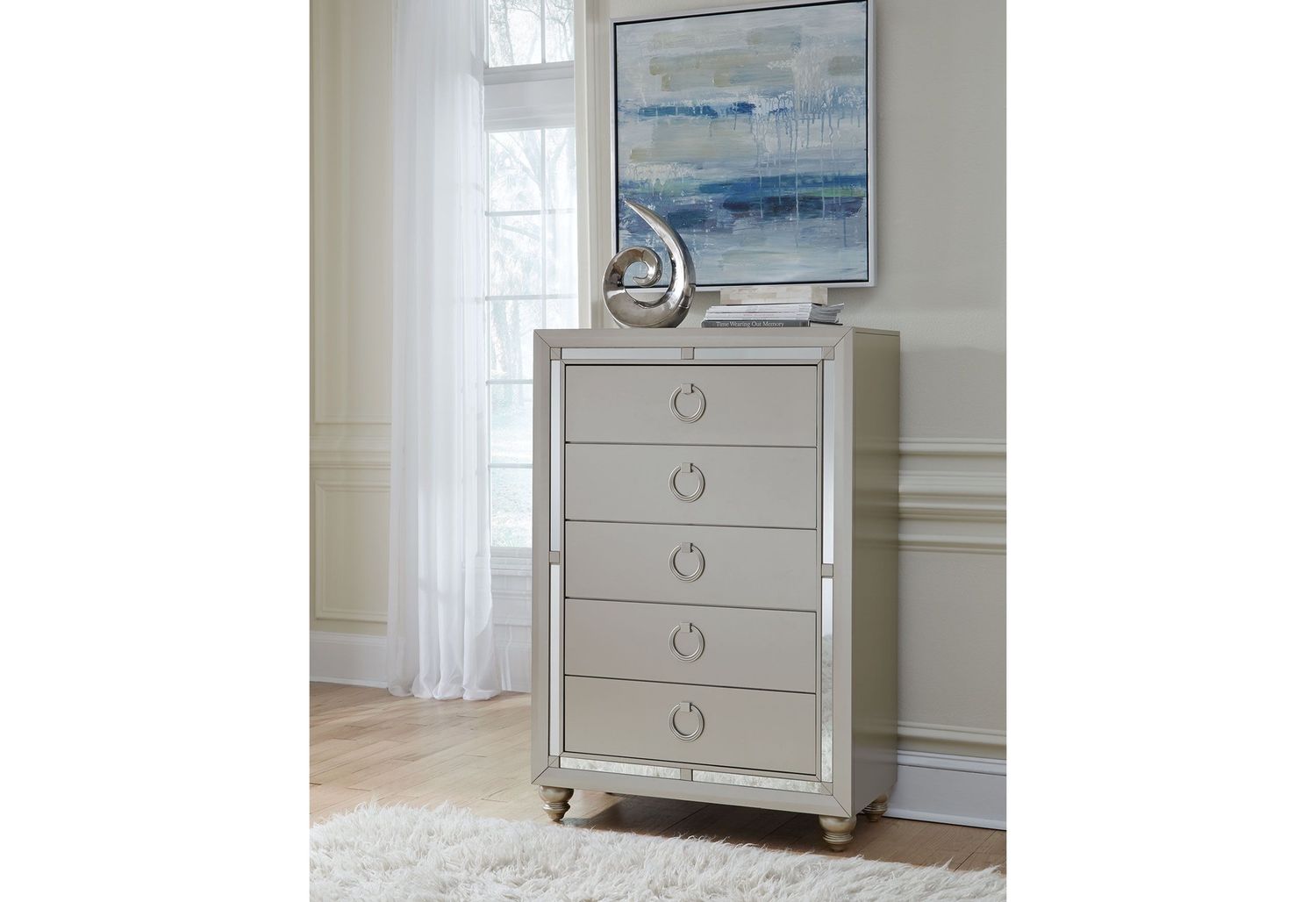 Riley - Chest - Silver