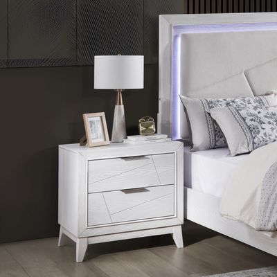 B242 - Nightstand - Antique White