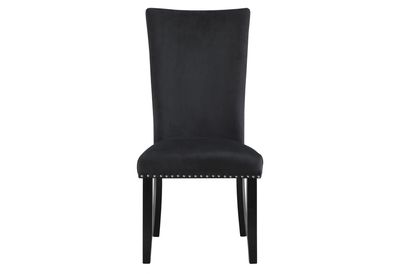 D03 - 9 Piece Dining Room Set (Dining Table And 8 Dinning Chairs) - Black