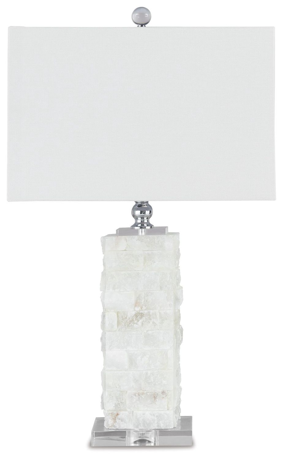 Malise - Alabaster Table Lamp - White